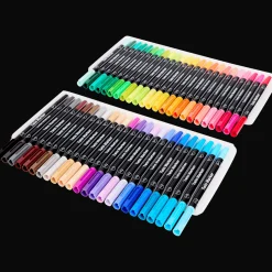 Action Ausmalen & Zeichnen<Marker mit Fineliner und Pinselstift
