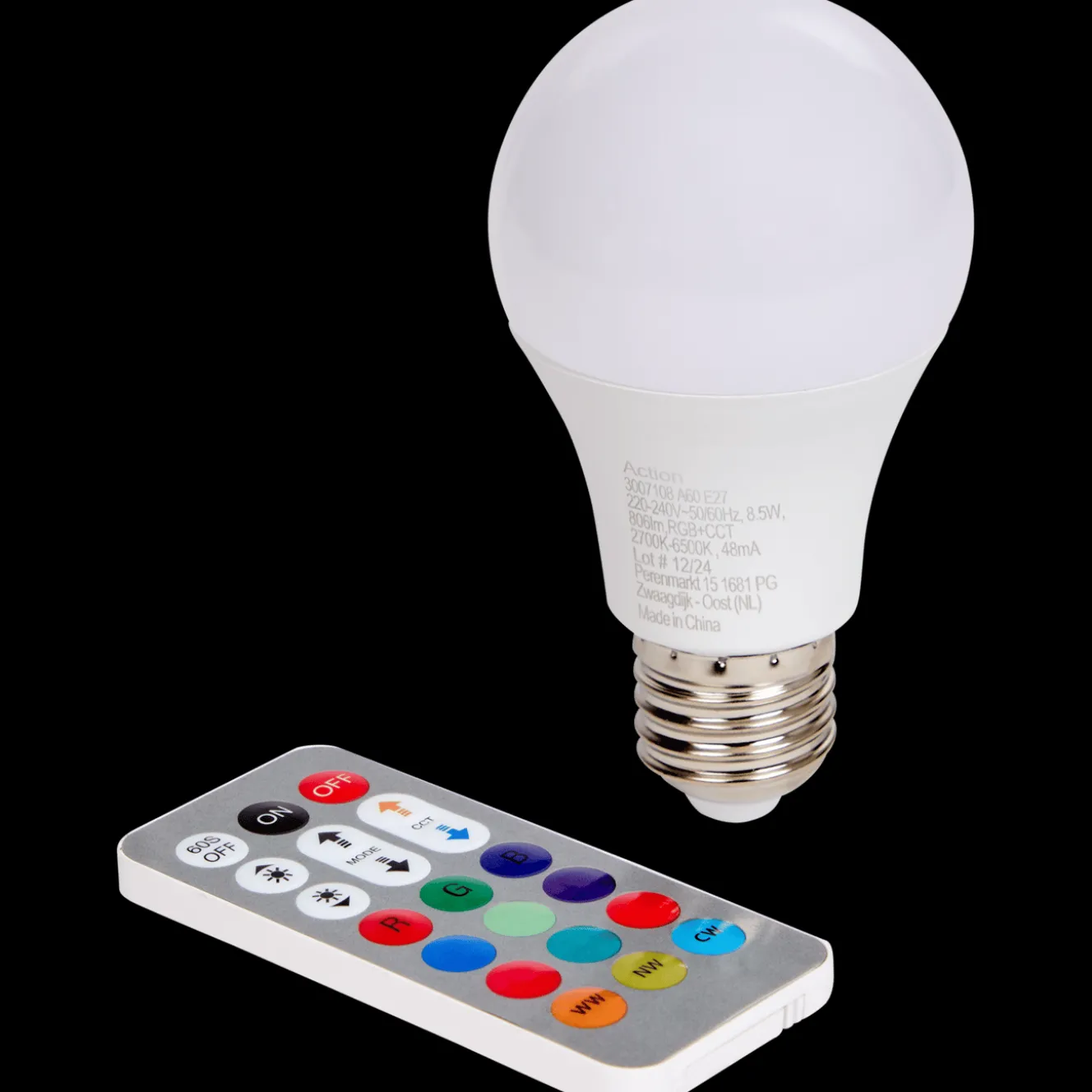 Action Beleuchtung<Mehrfarbige LED-Lampe