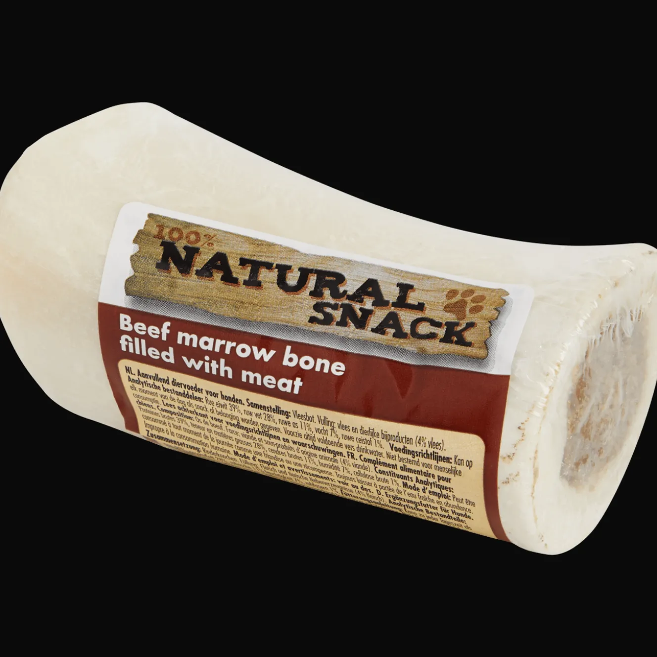 Action Hunde|Futtermittel<Natural Snack für Hunde Markknochen