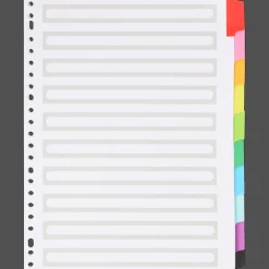 Office Essentials Ordner & Schnellhefter<Register A4