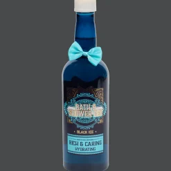 Action Körperpflege<Pflegendes Bade- und Duschgel in Flasche Black Ice