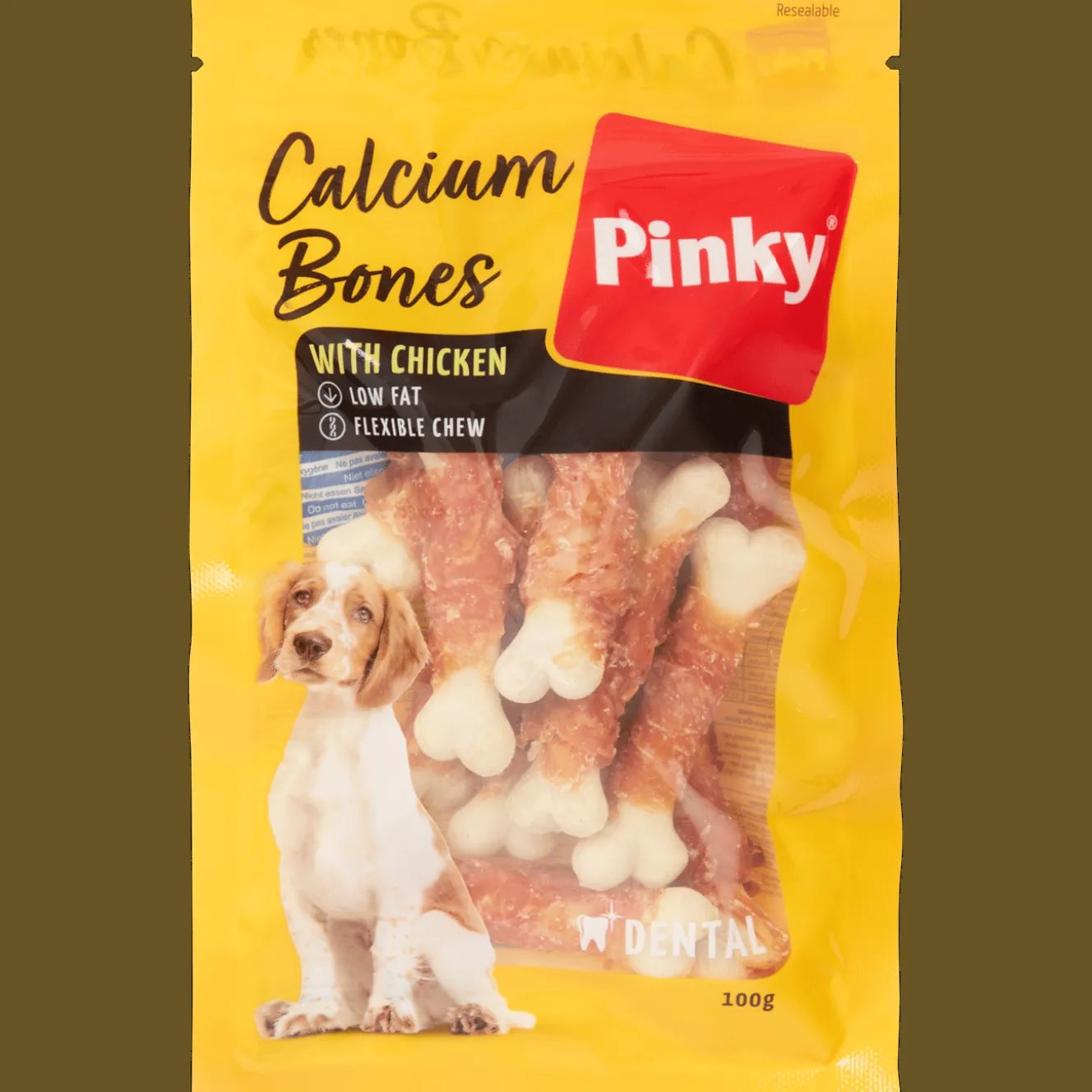 Action Hunde|Futtermittel<Pinky Hundesnacks Calcium Bones