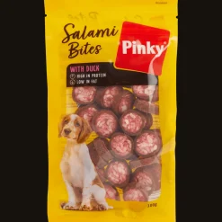 Action Futtermittel<Pinky Hundesnacks Salami Bites Ente
