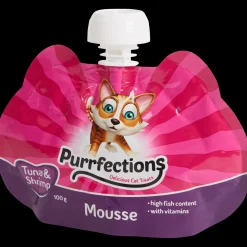 Action Futtermittel<Purrfections Katzenfutter Mousse