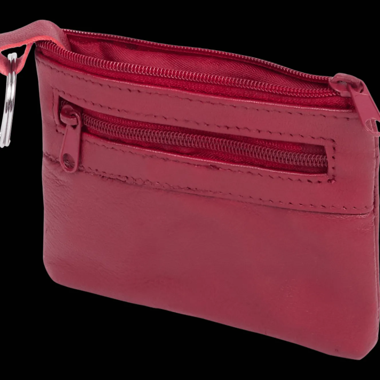 Action Accessoires<Schlüsseletui aus Leder