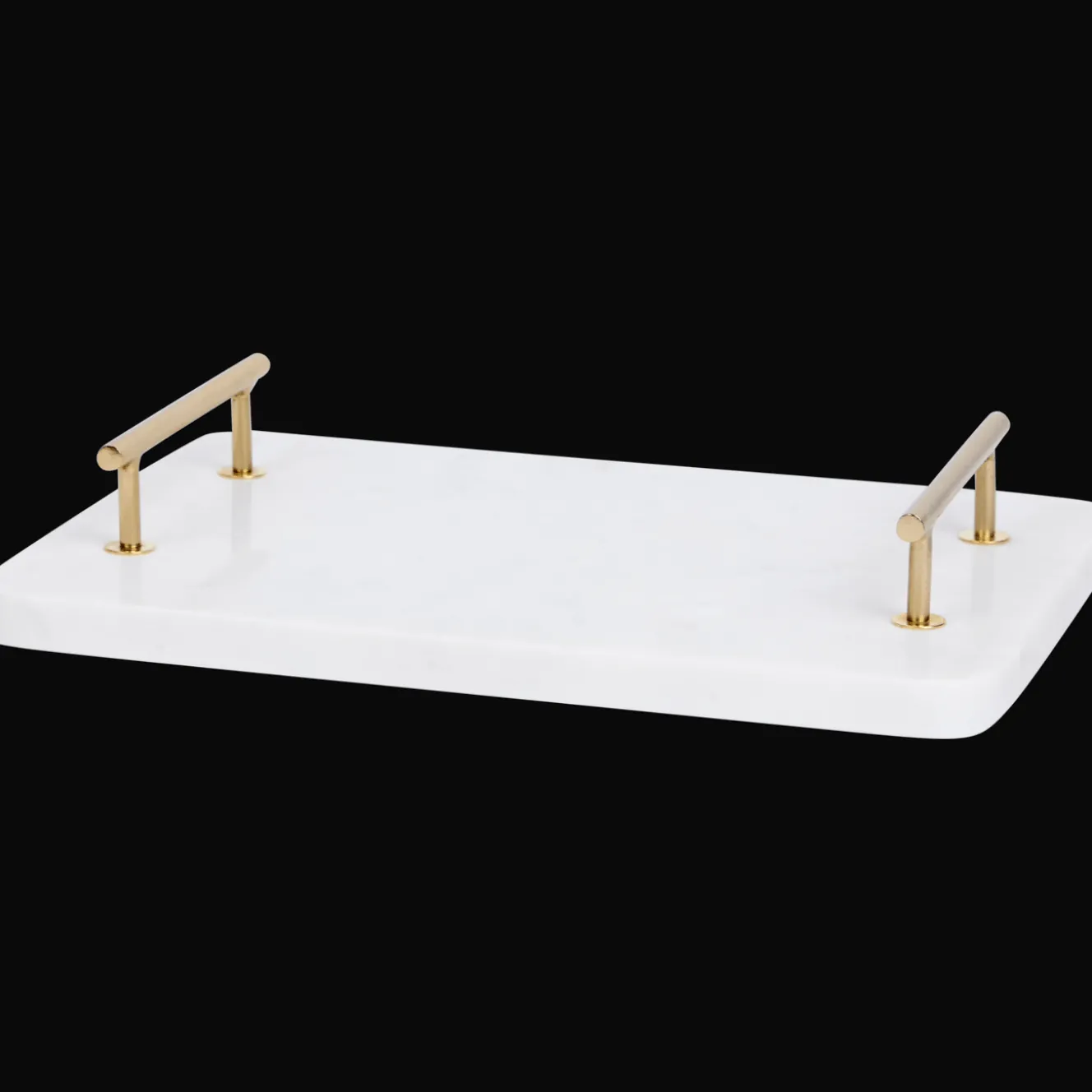 Action Tabletts<Servierbrett aus Marmor