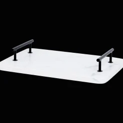 Action Tabletts<Servierbrett aus Marmor
