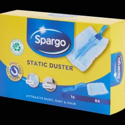 Spargo Reinigungsartikel<Staubwischer-Set (Griff + Tücher)