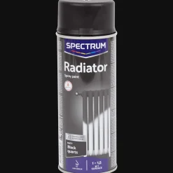 Spectrum Farbe<Heizkörperlack Matt Schwarz