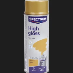 Spectrum Farbe<Hochglanz-Sprühfarbe gold