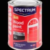 Spectrum Farbe<2-in-1 Holzlack Seidenglanz Schwarz