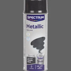 Spectrum Farbe<Metallic Sprühfarbe schwarz