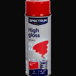 Spectrum Farbe<Sprühfarbe Hochglanz Rot
