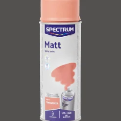 Spectrum Farbe<Sprühfarbe Matt Terrakotta