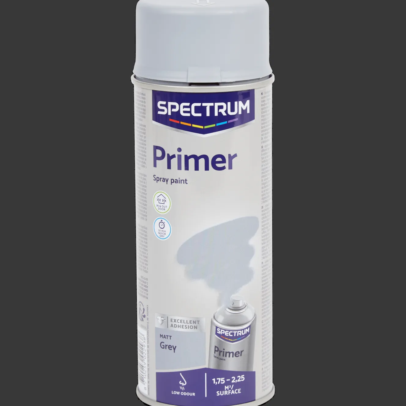 Spectrum Farbe<Sprühfarbe Primer Matt Grau