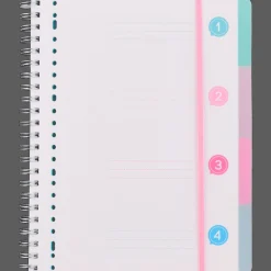 Action Papier & Notizbücher<Spiralnotizbuch A4