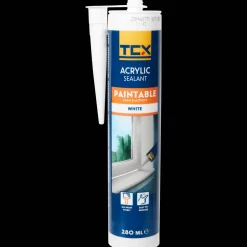 TCX Werkzeug<Universal-Acryl-Kitt Weiß