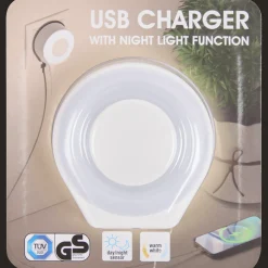 Action Beleuchtung<USB-C-Ladegerät mit Nachtlicht