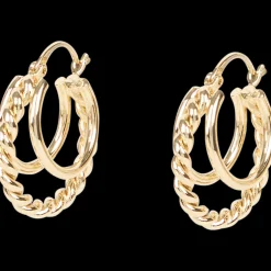 Action Uhren & Schmuck<Vergoldete Ohrringe