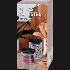 Action Aufbewahren & Mitnehmen<Vorratsbehälter-Set aus Glas
