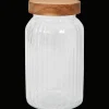 Action Aufbewahren & Mitnehmen<Vorratsglas mit Holzdeckel