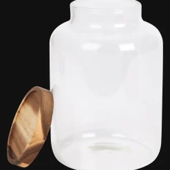 Action Aufbewahren & Mitnehmen<Vorratsglas mit Holzdeckel