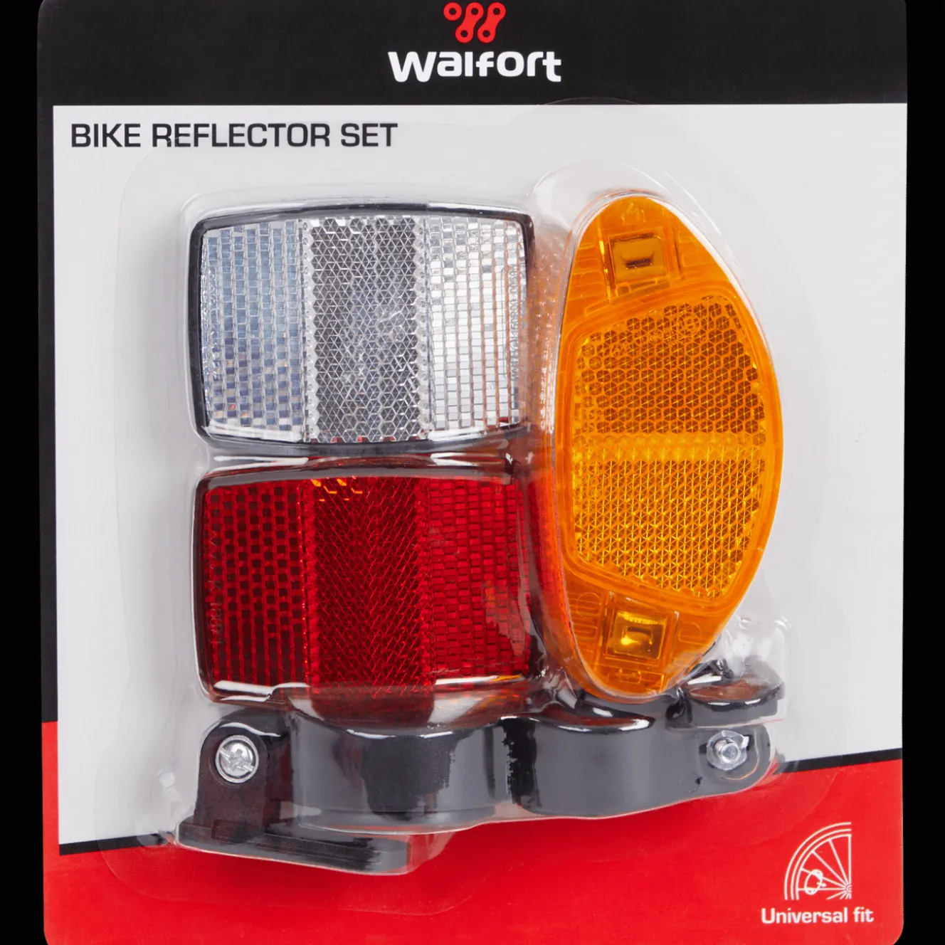 Walfort Fahrradzubehör<Fahrradreflektoren-Set