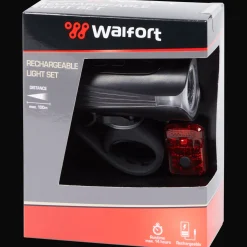 Walfort Fahrradzubehör<Set mit aufladbaren Fahrradlampen