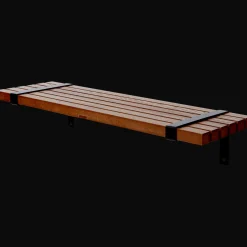 Action Wohnaccessoires<Wandregal aus Holz