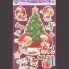 Action Basteln<Weihnachtliche Fensteraufkleber