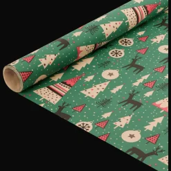 Action Geschenkverpackung<Weihnachtliches Geschenkpapier