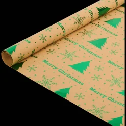 Action Geschenkverpackung<Weihnachtliches Kraft-Geschenkpapier