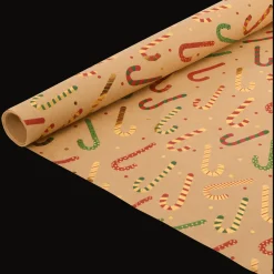 Action Geschenkverpackung<Weihnachtliches Kraft-Geschenkpapier