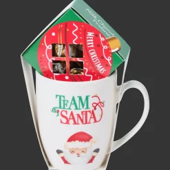 Action Schokolade<Weihnachtsbecher mit Pralinen