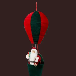Action Saisondekoration<Weihnachtsfigur im Heißluftballon