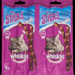 Whiskas Katzen|Futtermittel<Katzensticks Lachs