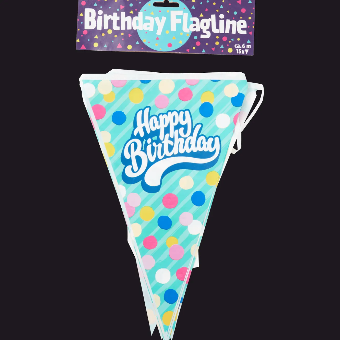 Action Partyartikel<Wimpelkette Geburtstag